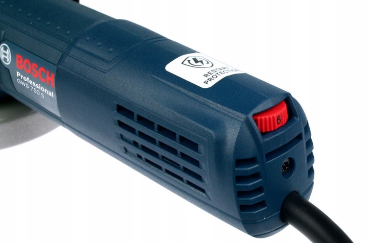 SZLIFIERKA KĄTOWA GWS 750S BOSCH regulacja obrotów