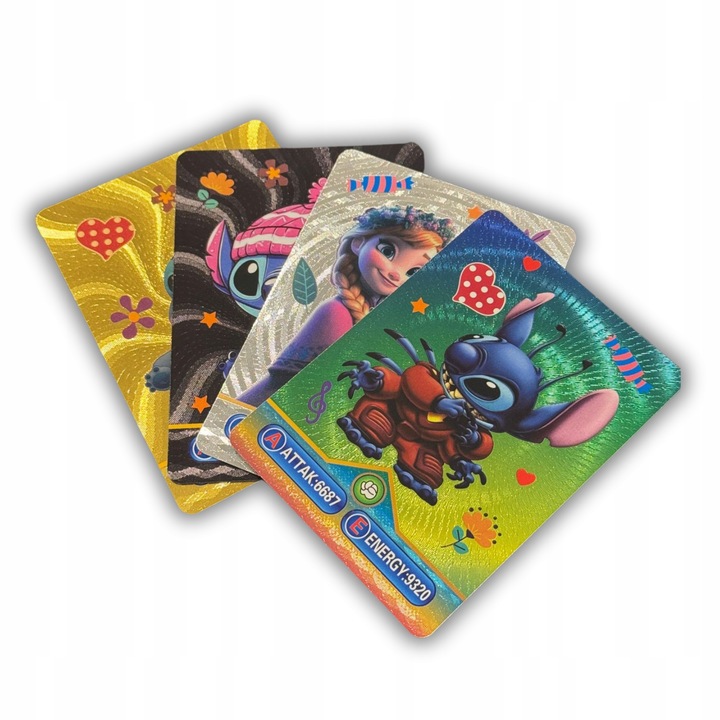 Karty Lilo i Stitch Kolekcjonerskie Mega Zestaw Kart 4w1 220 SZTUK