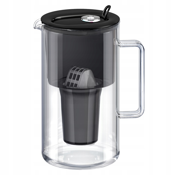 Dzbanek filtrujący szklany Aquaphor Nord 2,5l z wkładem A5 (350l),