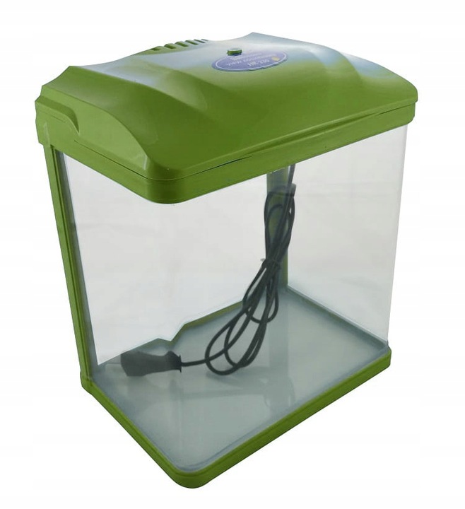 Małe Akwarium dla Bojownika HR-230 7L Zestaw z filtrem i Lampą LED 3