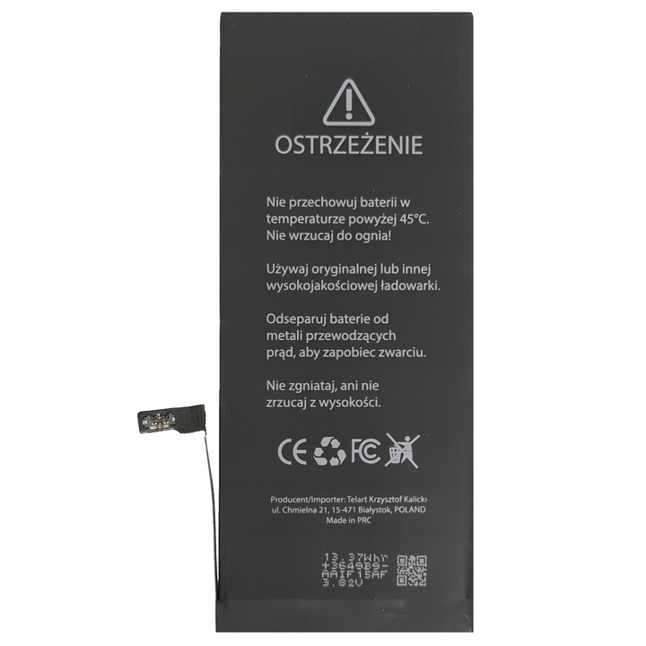 Bateria iPhone 8, A1863, A1905, A1906 Większa Pojemność STRONGCELL ŚWIEŻA