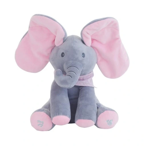 SŁOŃ PLUSZAK Peek-A-Boo ZABAWA W CHOWANEGO