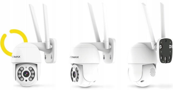 Kamera zewnętrzna OBROTOWA WiFi FULLHD 2MP Overmax
