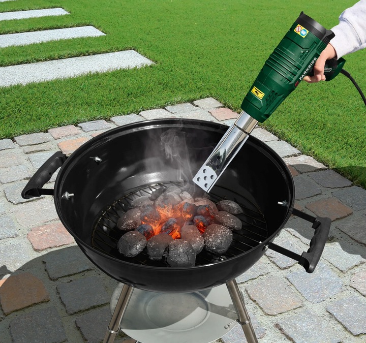 PARKSIDE MOCNA Opalarka PHLGD 2000W WYŚWIETLACZ LCD + 4 DYSZE