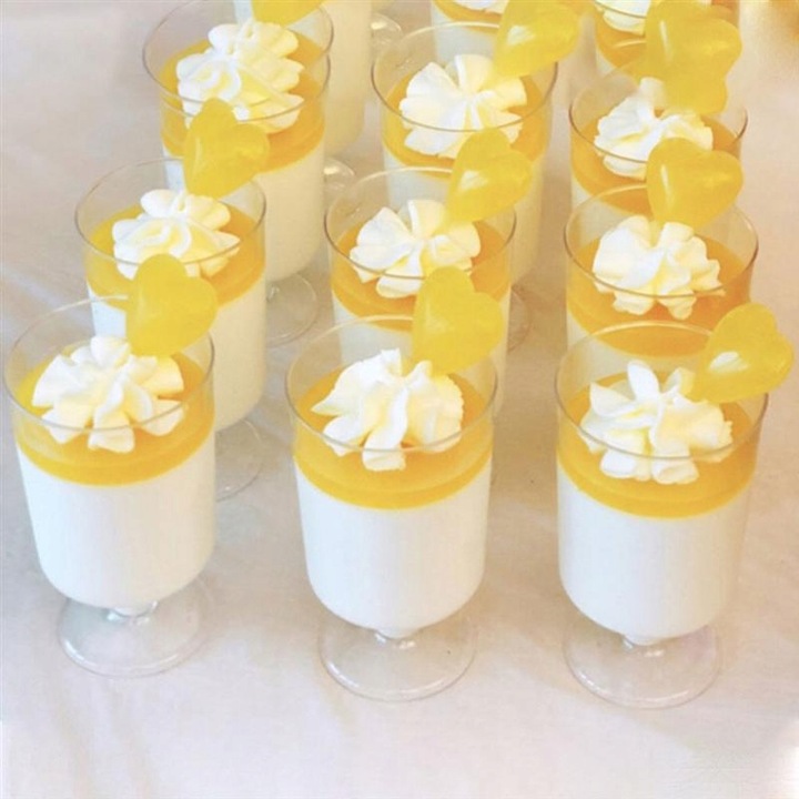 PUCHARKI DESEROWE KIELISZKI DO DESERÓW DRINKÓW DEGUSTACJI OKRĄGŁE 200ml 10