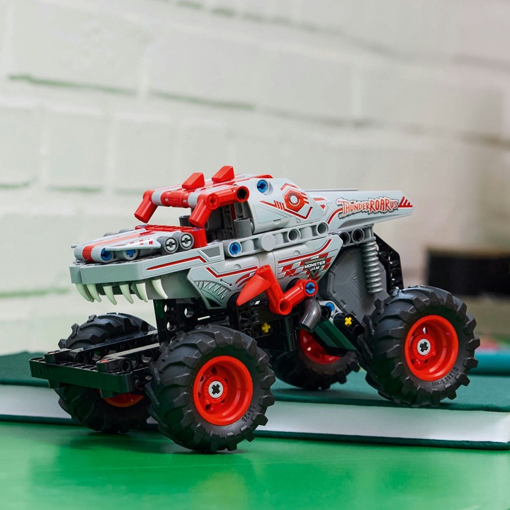 Klocki LEGO Technic Samochód Monster Jam ThunderROARus napęd pull-back Auto