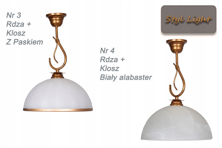 Lampa wisząca sufitowa zwis żyrandol plafon oprawa