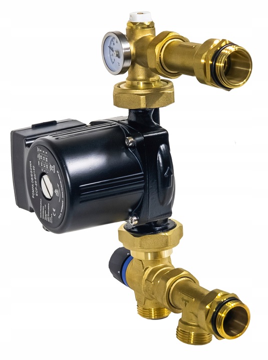 GRUPA POMPOWA MIESZAJĄCA DO ROZDZIELACZA PODŁOGÓWKI POMPA 25-60/130 20-43°C