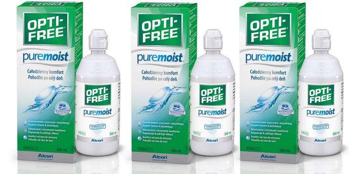 PŁYN DO SOCZEWEK OPTI FREE PUREMOIST 300 ML