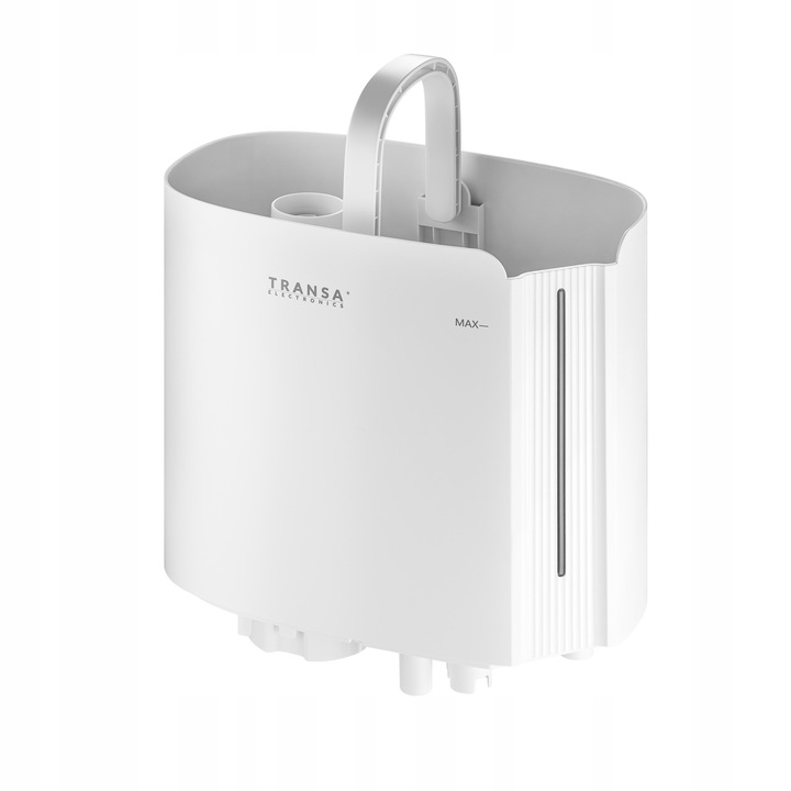 Nawilżacz powietrza WYDAJNY AROMATERAPIA HIGROSTAT HIGROMETR LED Biały