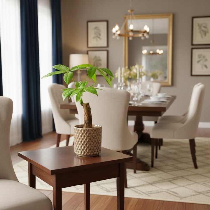 Pachira Aquatica Pachira wodna drzewko szczęścia! D9cm TYPU BONSAI