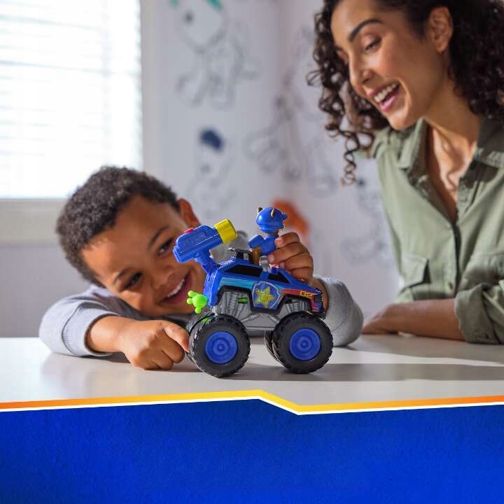 PSI PATROL RESCUE WHEELS POJAZD PIESEK CHASE + FIGURKA RADIOWÓZ POLICYJNY