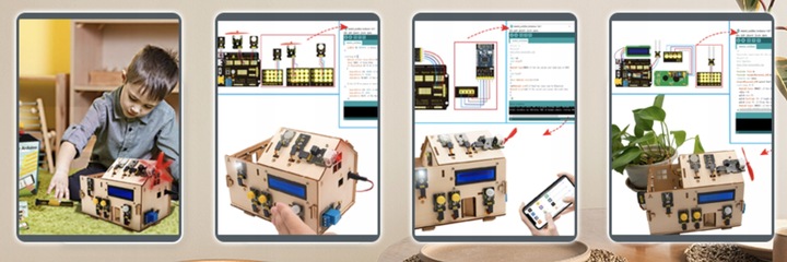 Smart home ARDUINO mikrokontroler moduł ZESTAW Startowy, DIY, Zrób to Sam