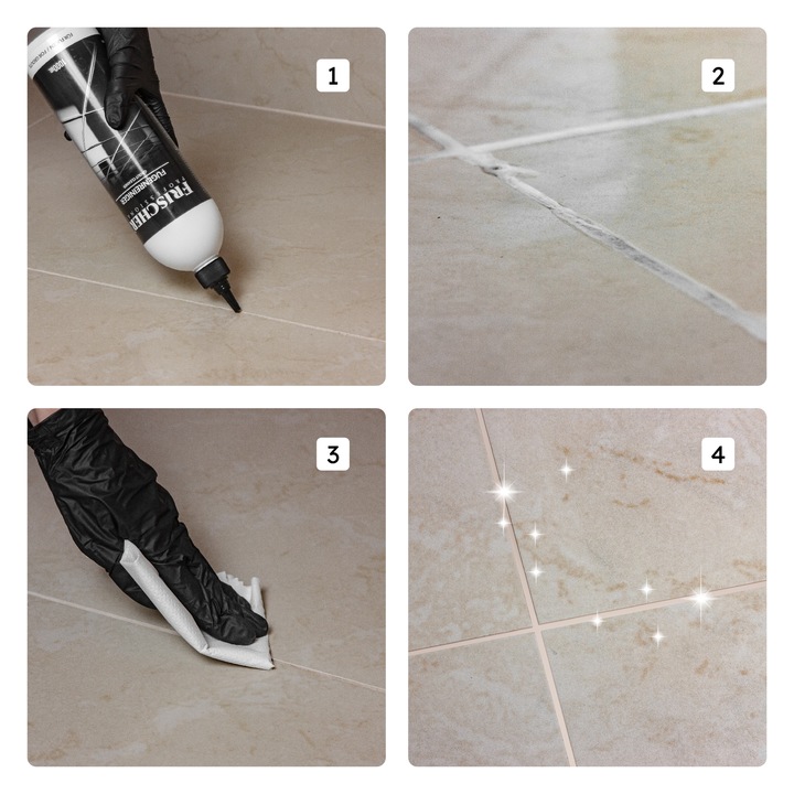 PŁYN DO CZYSZCZENIA FUG BEZ SZOROWANIA FRISCHER PROFESSIONAL 1000ml