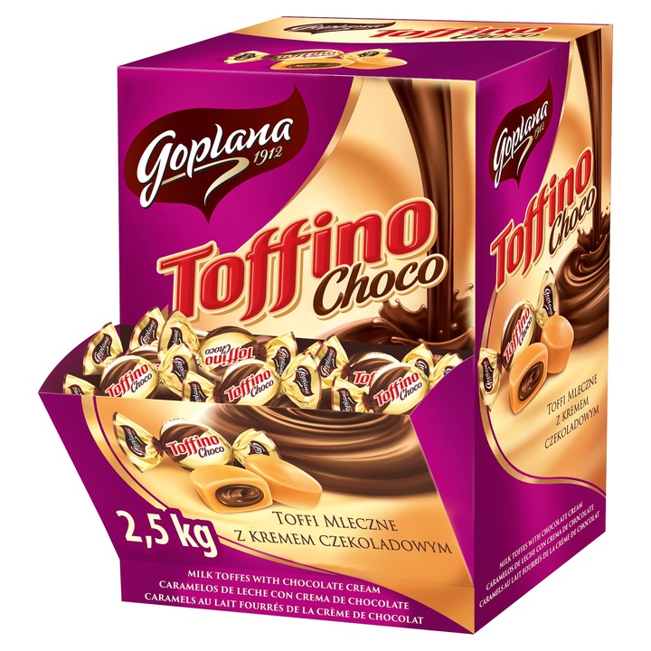 Toffino Choco cukierki z toffi 2,5 kg GOPLANA