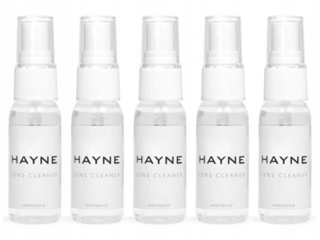 5 x Płyn do okularów Hayne Lens Cleaner 30 ml