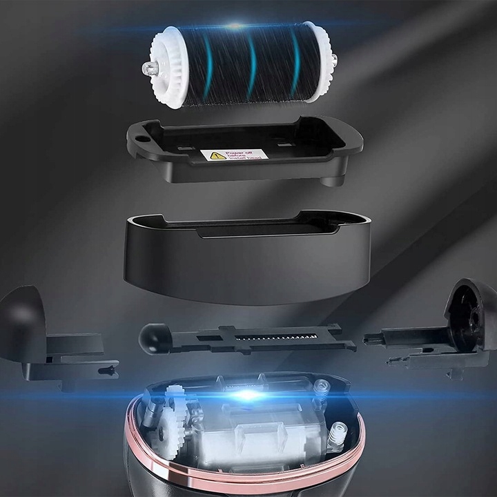 PILNIK ELETRYCZNY DO STÓP PIĘT FREZARKA TARKA USB + 6 NASADEK +