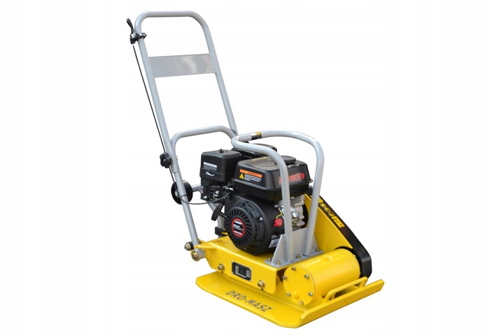 Zagęszczarka Dro-Masz 90 kg mocna 18 kN + mata + wozek + przegląd zerowy