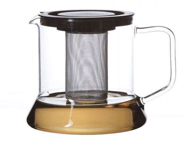 DZBANEK 1,8L z zaparzaczem SZKLANY do herbaty ziół