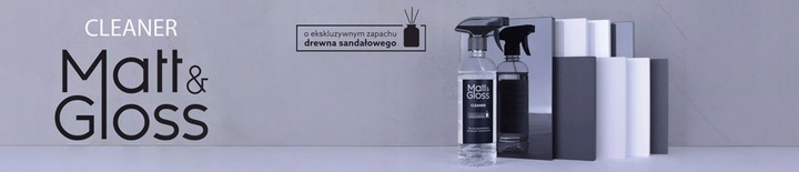 Środek czyszczący do powierzchni matowych i połyskowych Matt&Gloss