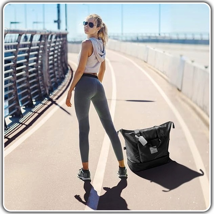 Torba podróżna codzienna bagaż podręczny do samolotu składana wodoodporna