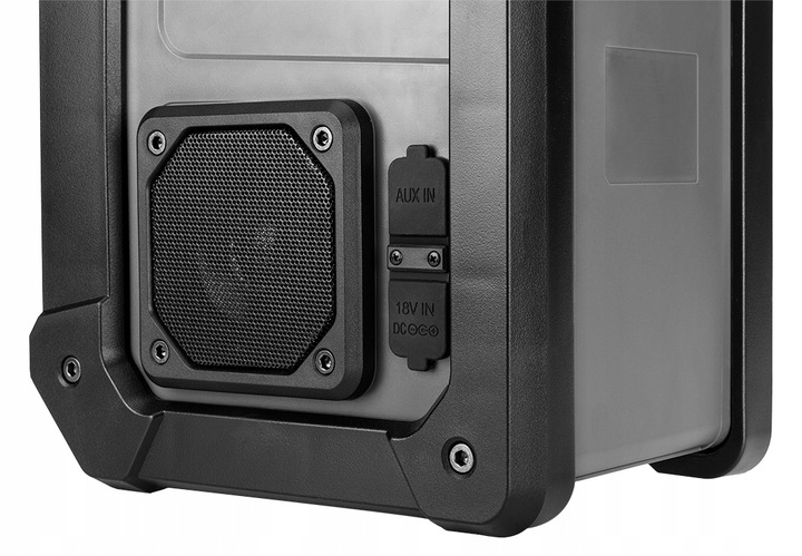 RADIO BUDOWLANE BLUETOOTH USB AKU 4AH + ŁADOWARKA