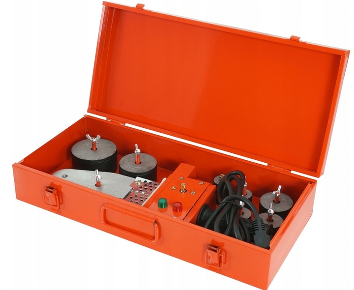 ZGRZEWARKA POLIFUZYJNA DO ZGRZEWANIA RUR PP PCV 800W MOCNA + MATRYCE