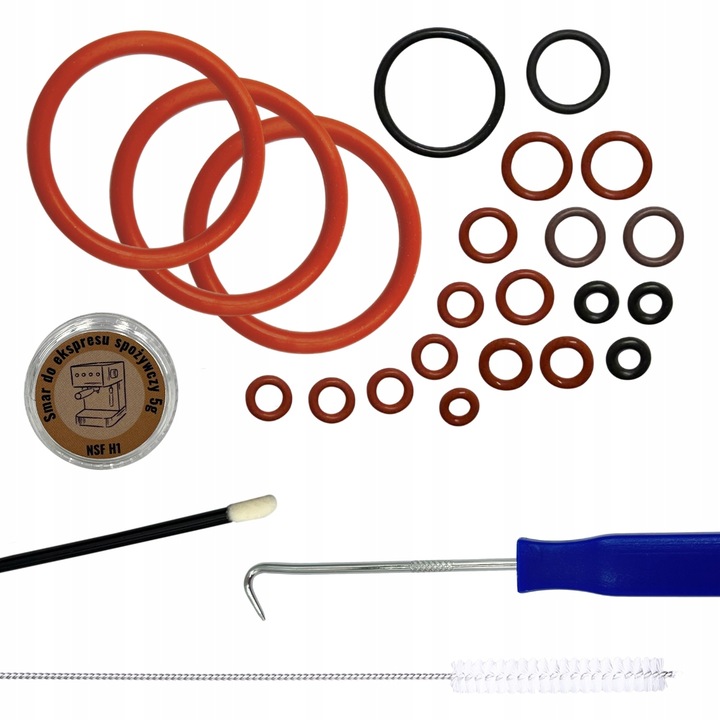 Uszczelki do DeLonghi serii ECAM ETAM Magnifica Zestaw z akcesoriami