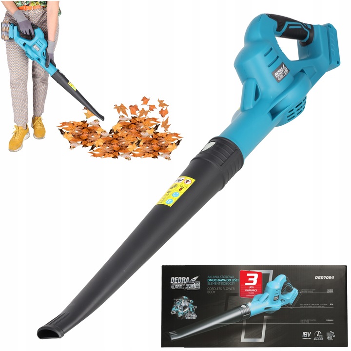 Dmuchawa do liści śniegu Akumulatorowa Ogrodowa do osuszania SOLO