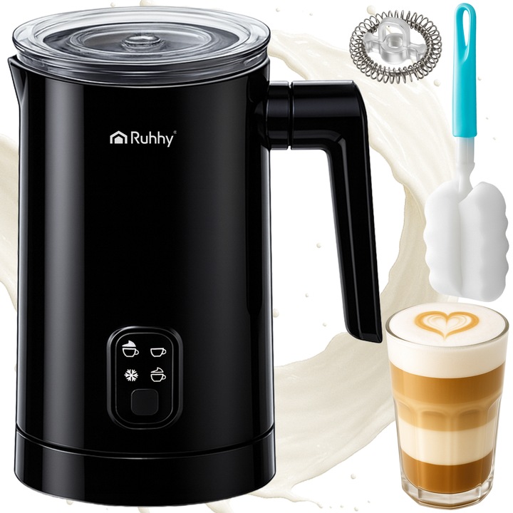 SPIENIACZ DO MLEKA ELEKTRYCZNY RUHHY DZBANKOWY Z PODGRZEWACZEM 4 TRYBY