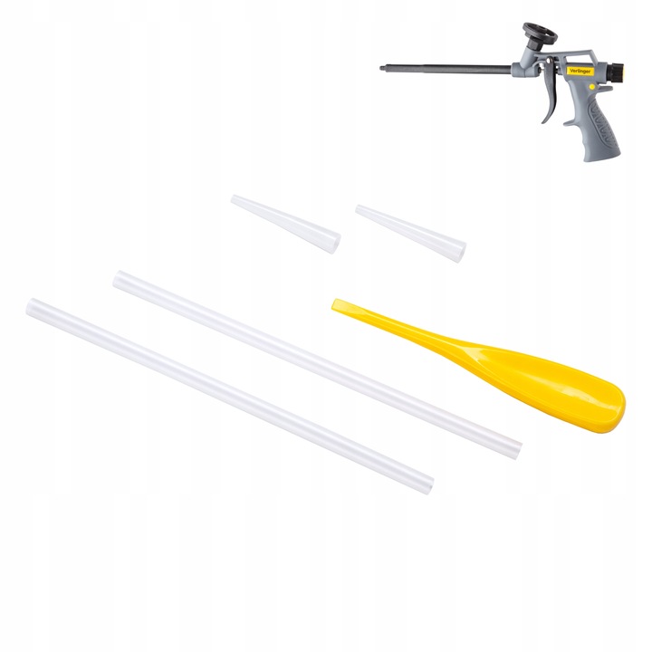 PISTOLET do pianki piany TEFLON Pistolet teflonowy SOLIDNY VFP-1