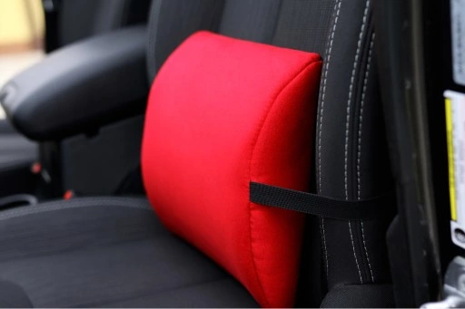 PODUSZKA LĘDŹWIOWA PÓŁWAŁEK POD KRĘGOSŁUP MEMORY