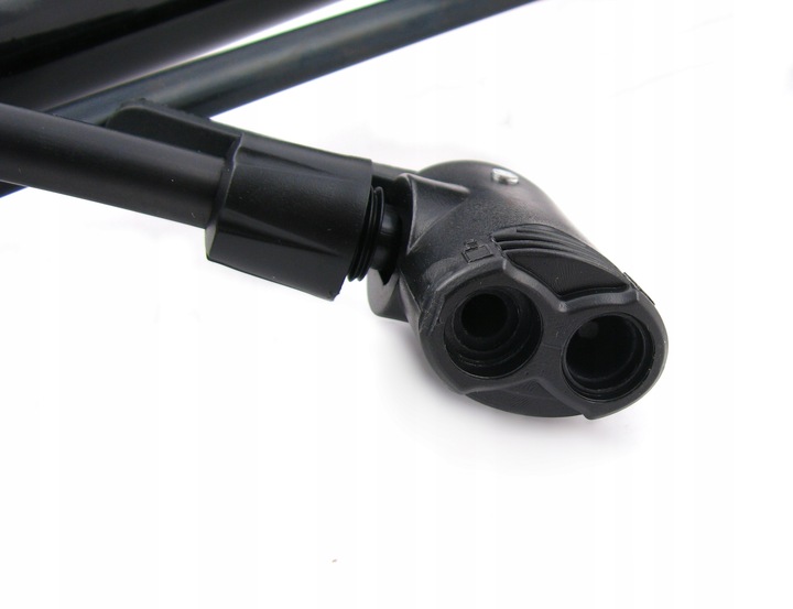 STACJONARNA POMPKA ROWEROWA METALOWA Z MANOMETREM RĘCZNA DO ROWERU PIŁEK