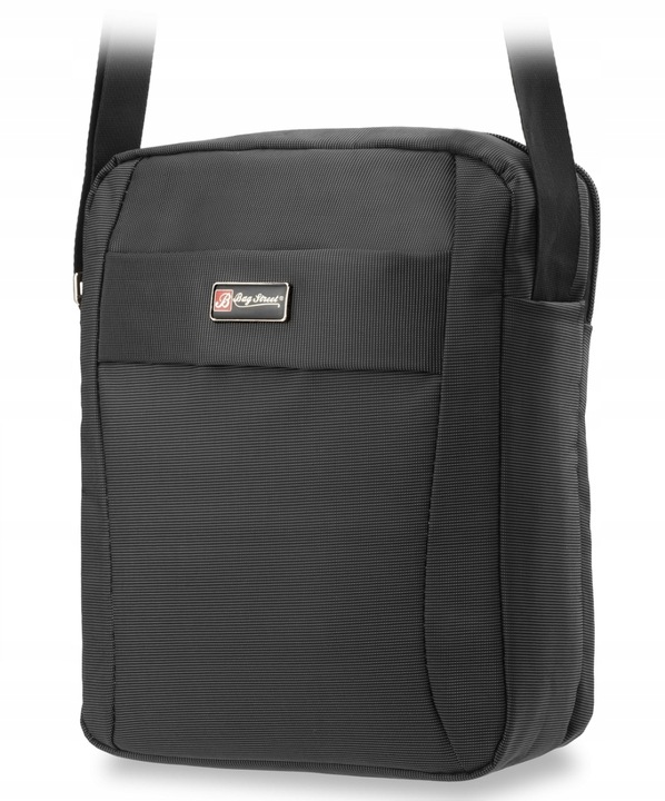 TORBA NA RAMIĘ DUŻA Saszetka LISTONOSZKA Męska Pojemna SOLIDNA Z PASKIEM