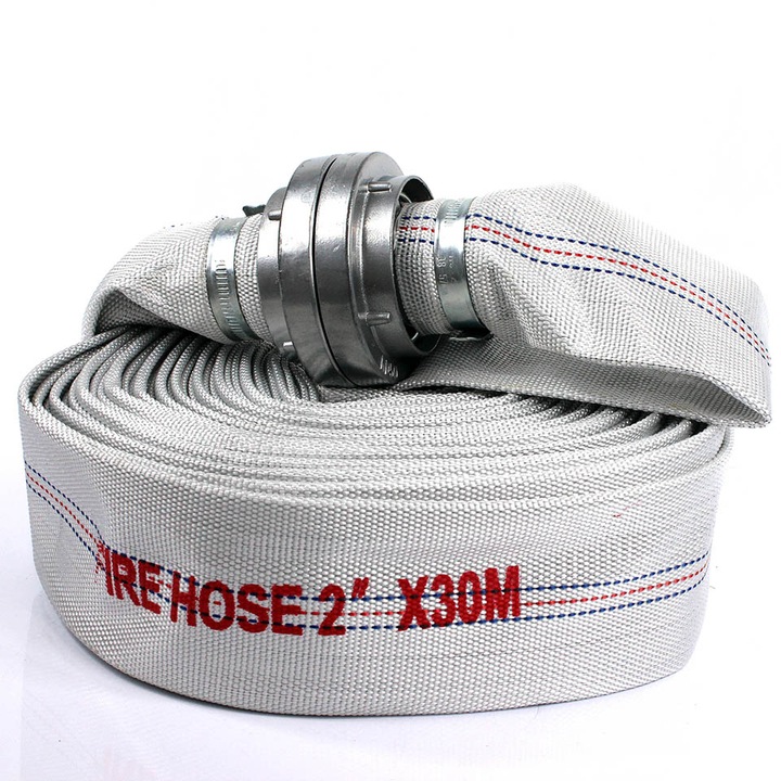 WĄŻ STRAŻACKI GUMOWANY DO WODY 2" 30m POMPA