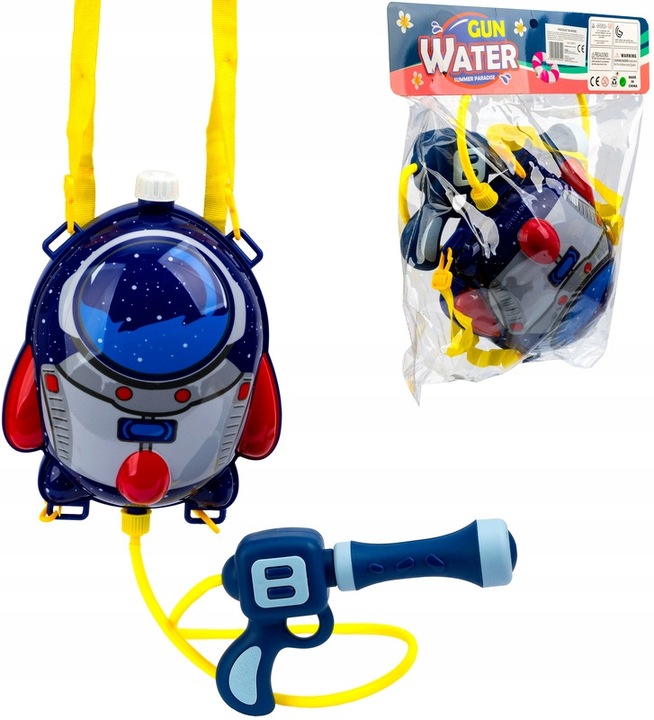 PISTOLET na wodę SIKAWKA Plecak wodny Śmigus dyngus BROŃ WODNA Z PLECAKIEM