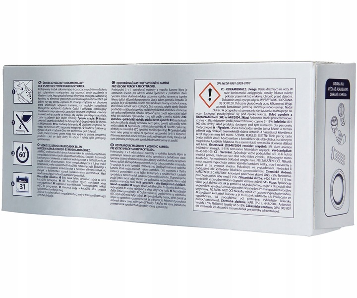 12x ODKAMIENIACZ do pralek i zmywarek 3w1 WPRO