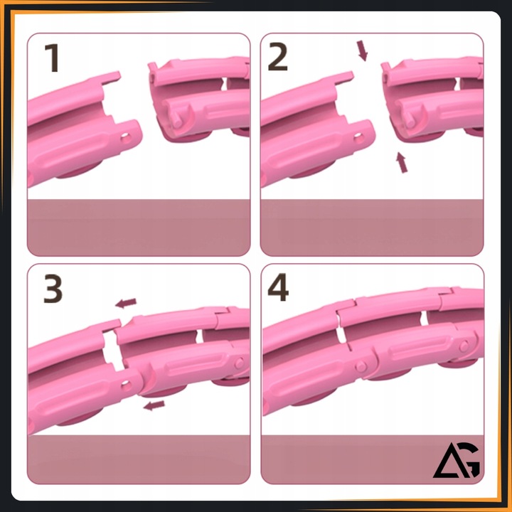 HULA HOP ODCHUDZAJĄCY SMART Z LICZNIKIEM I OBCIĄŻENIEM HULAHOP ODCHUDZAJĄCE