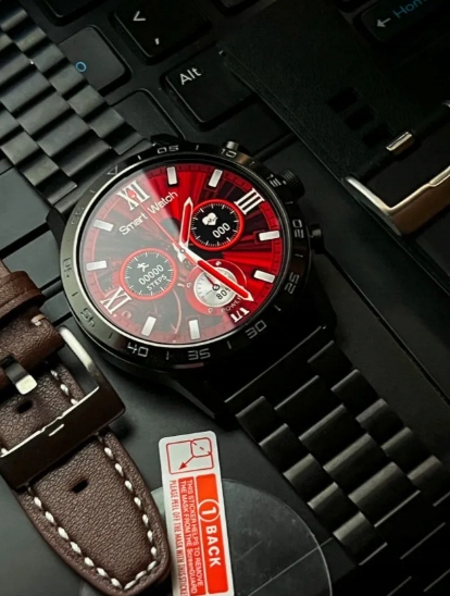 SMARTWATCH Zegarek MESKI ROZMOWY 466x466 PLATNOSC ZEGARKIEM NFC