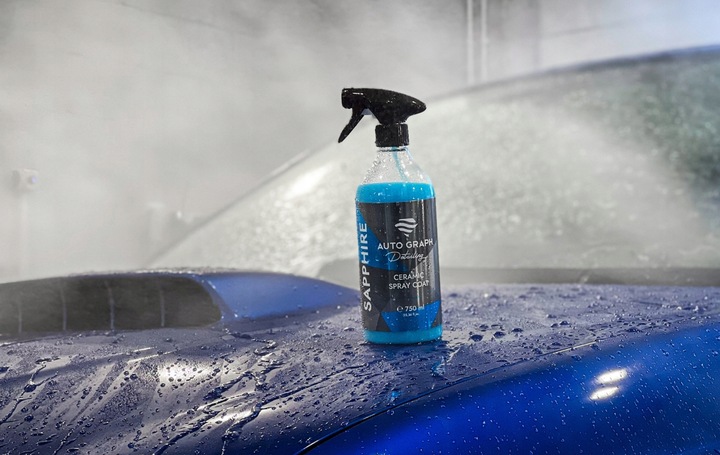 AUTO GRAPH SAPPHIRE 750 ml Ceramic Spray WET LOOK + OCHRONA LAKIERU SiO2