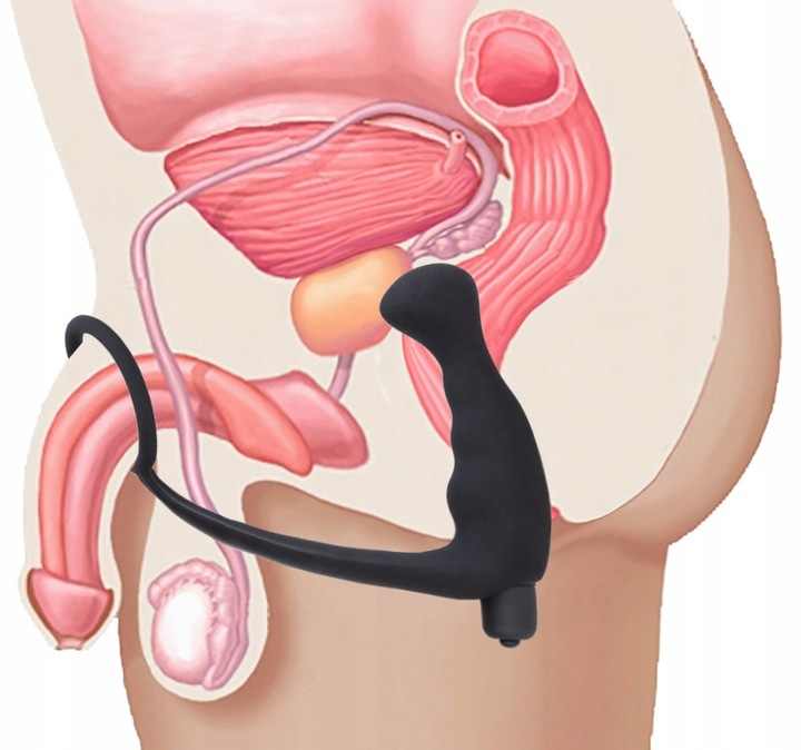 KOREK Masażer Prostaty WIBRATOR 10 Programów