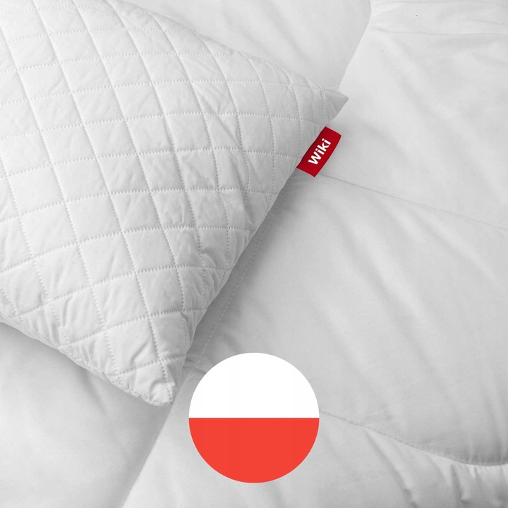 Poduszka 40x60 ANTYALERGICZNA całoroczna do spania z regulacją