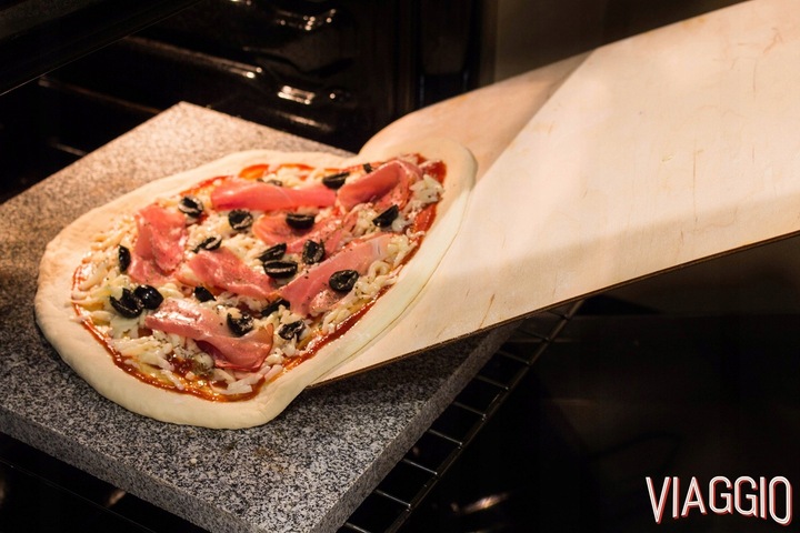 SZUFLA ŁOPATKA DESKA DO PIZZY VIAGGIO XXL + EBOOK GRATIS!