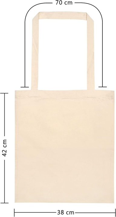 25sztuk Torba Bawełniana | na zakupy |do dekorowania|eko-Torba