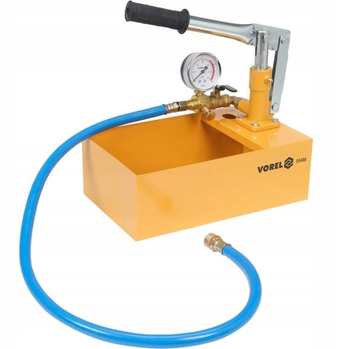 VOREL POMPA RĘCZNA DO PRÓB CIŚNIENIOWYCH TESTOWANIA SZCZELNOŚCI 5L 40
