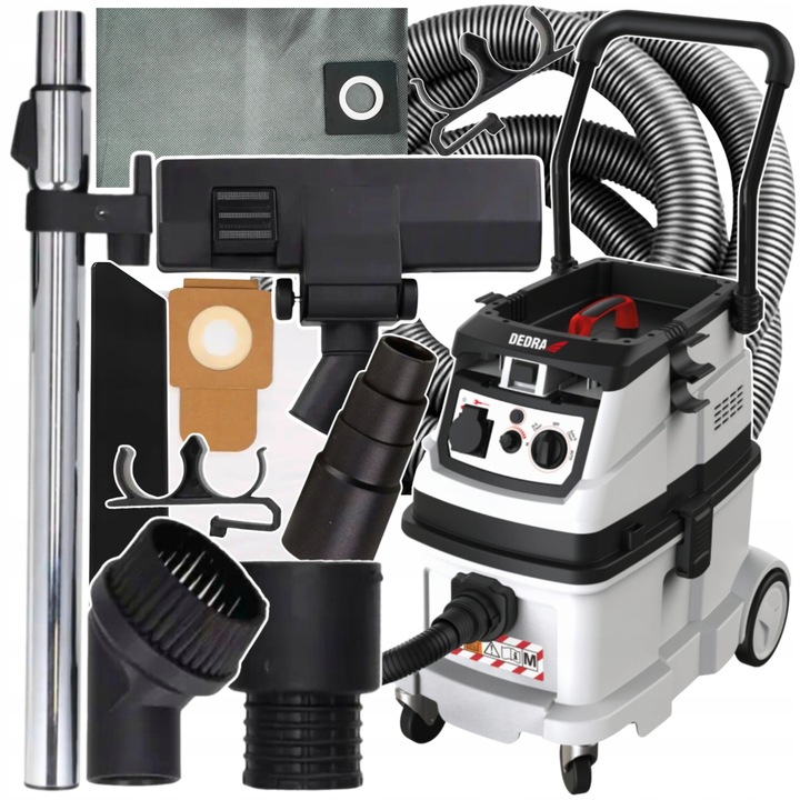 ODKURZACZ PRZEMYSŁOWY BEZWORKOWY Z AUTOMATYCZNYM OTRZĄSACZEM MOCNY