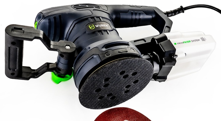 Szlifierka mimośrodowa sieciowe Wuber 1100 W 240 V