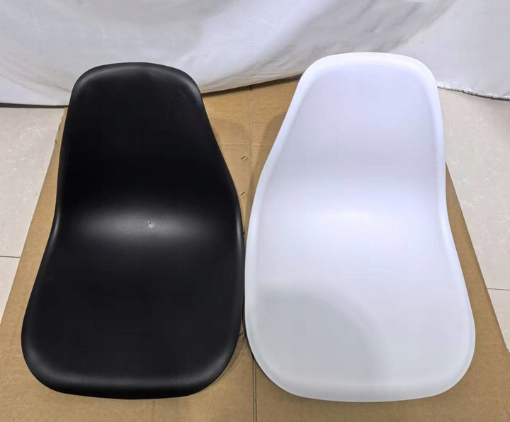 Krzesło Skandynawskie CZARNE TANIE Do Salonu Kuchni Biura WERSJA