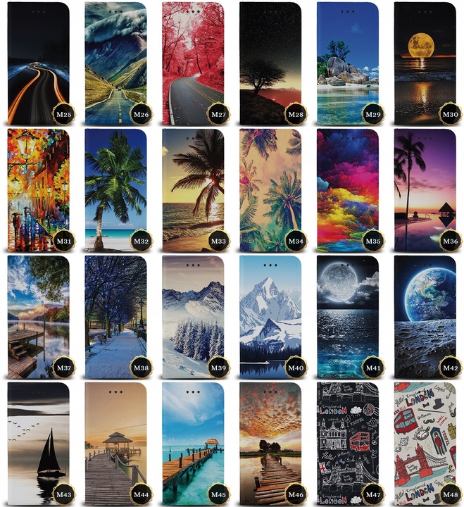 Etui Case do Samsung Galaxy A35 5G +Szkło WZORY