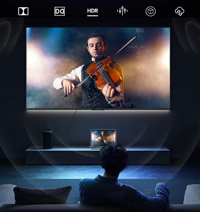 Kabel HDMI - HDMI 2.1 V PREMIUM 8K 4K 144Hz Mocny do Monitora